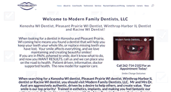 Desktop Screenshot of modernfamilydentists.com